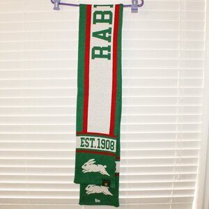 3/$77- unused vintage 2004 SOUTH SYDNEY RABBITOHS New Era Supporters Fan Scarf